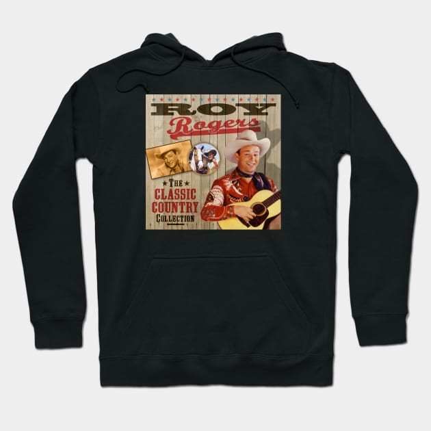 Roy Rogers - The Classic Country Collection Hoodie by PLAYDIGITAL2020